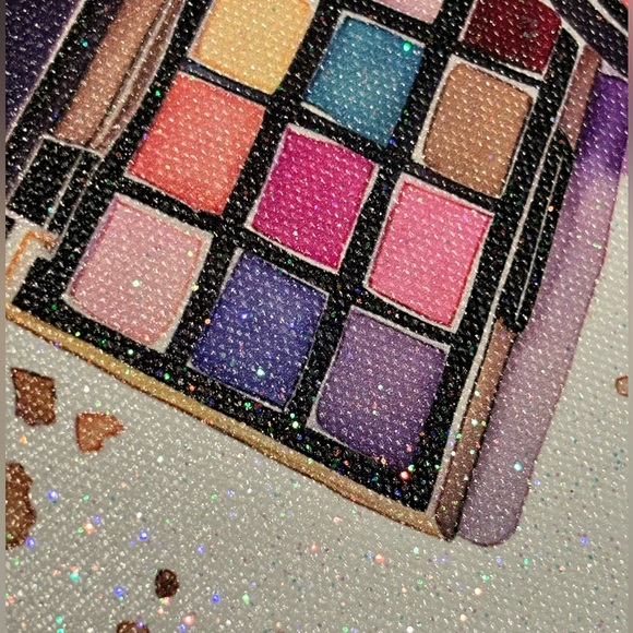 Licensed Beauty Glitter Wall Art Canvas - Picture 3 of 5